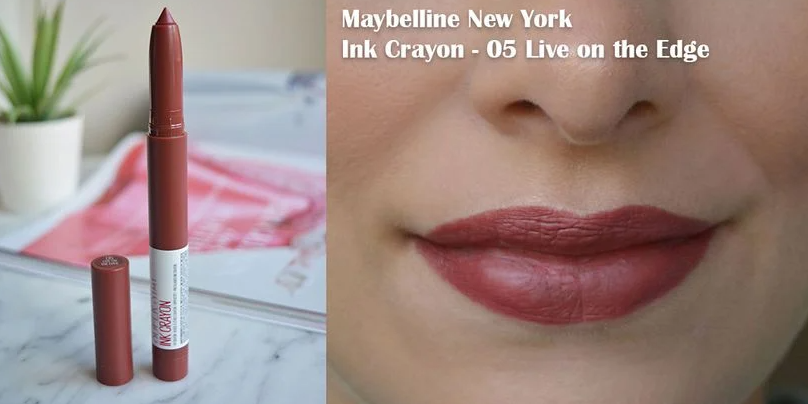 Maybelline Super Stay Ink Crayon Kalem Mat Ruj 05 Live on the Edge