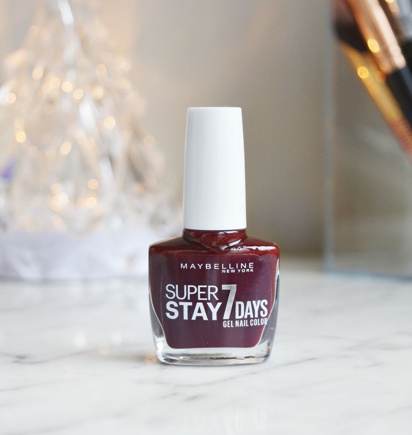 Maybelline Super Stay Oje 287 Midnight Red