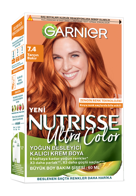 garnier nutrisse ultra color tarçın bakırı
