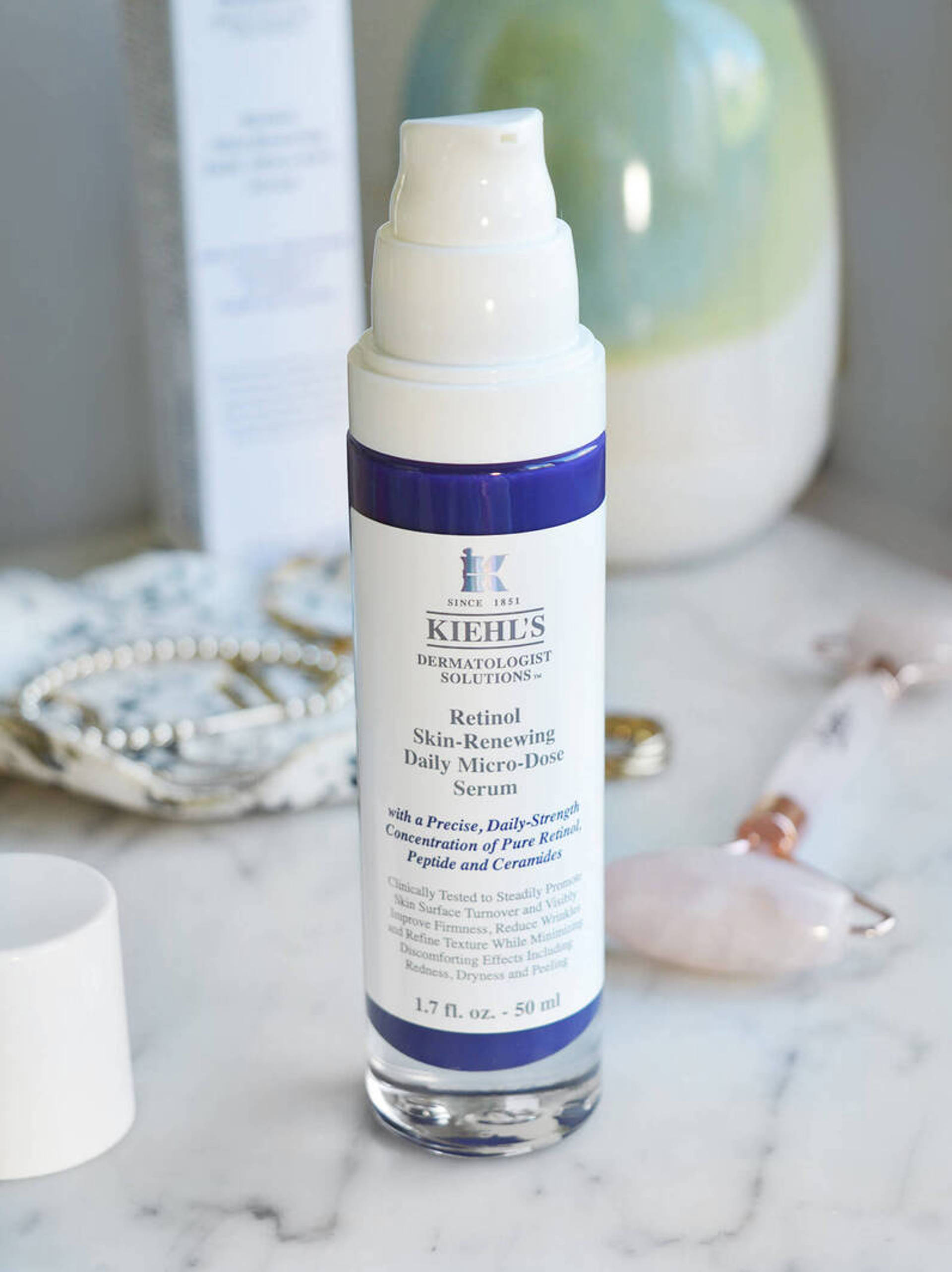 2. Kiehl's Retinol Skin-Renewing Daily Micro-Dose Serum