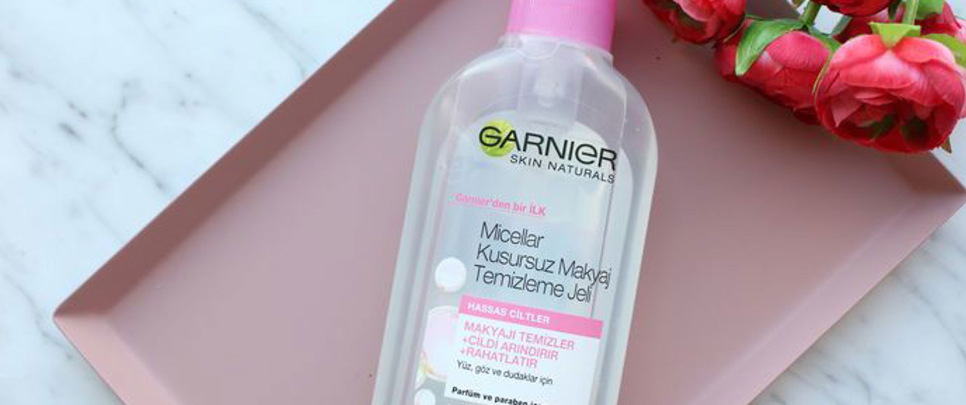 Bloggerlar Deniyor: Garnier Micellar Yüz ve Makyaj Temizleme Jeli